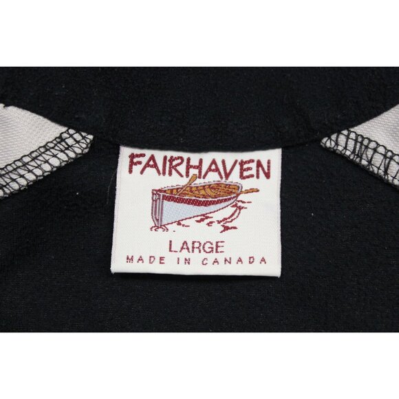 Fairhaven 1/4 Zip Colorblock Drytech Fleece Pullover Men’s‎ Size Large - Picture 7 of 12